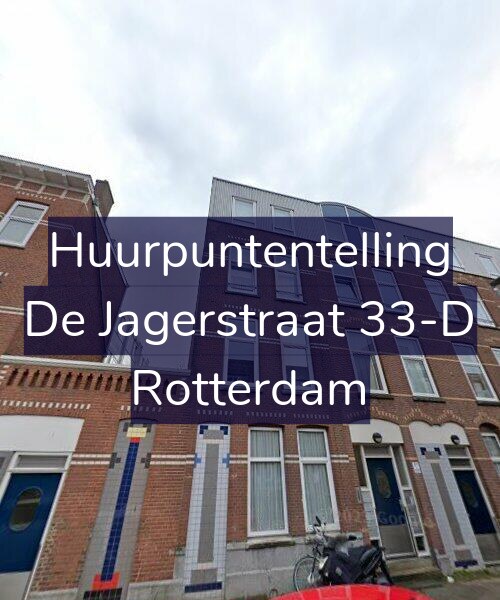 Foto gevel Huurpuntentelling voor De Jagerstraat 33-D, Rotterdam
