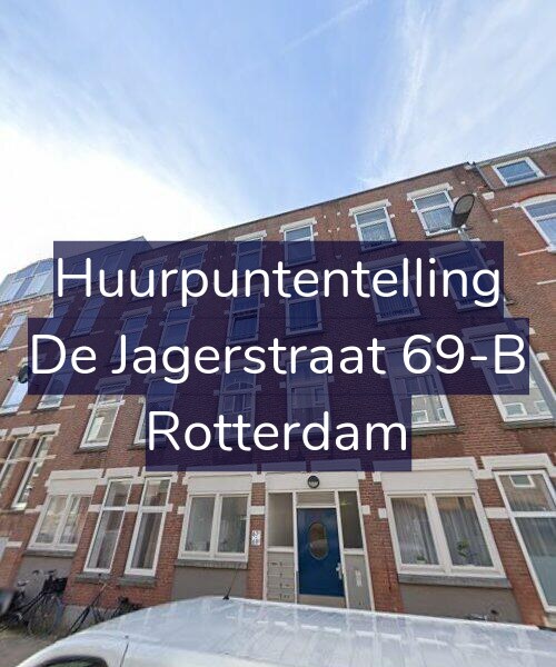 Foto gevel Huurpuntentelling voor De Jagerstraat 69-B, Rotterdam