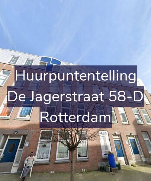 Foto gevel Huurpuntentelling voor De Jagerstraat 58-D, Rotterdam