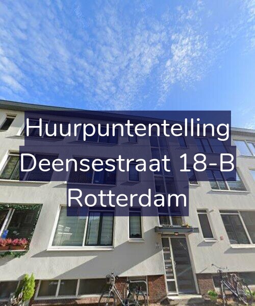 Foto gevel Huurpuntentelling voor Deensestraat 18-B, Rotterdam