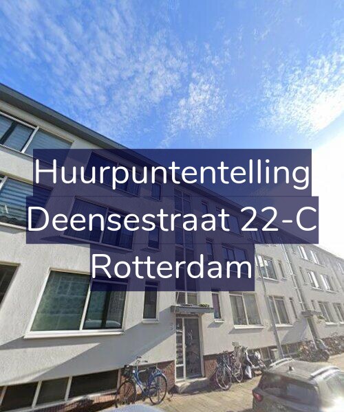 Foto gevel Huurpuntentelling voor Deensestraat 22-C, Rotterdam