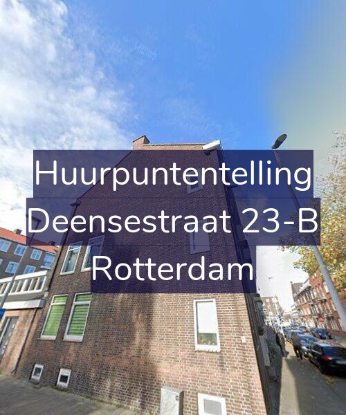 Foto gevel Huurpuntentelling voor Deensestraat 23-B, Rotterdam