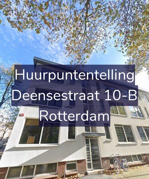 Foto gevel Huurpuntentelling voor Deensestraat 10-B, Rotterdam