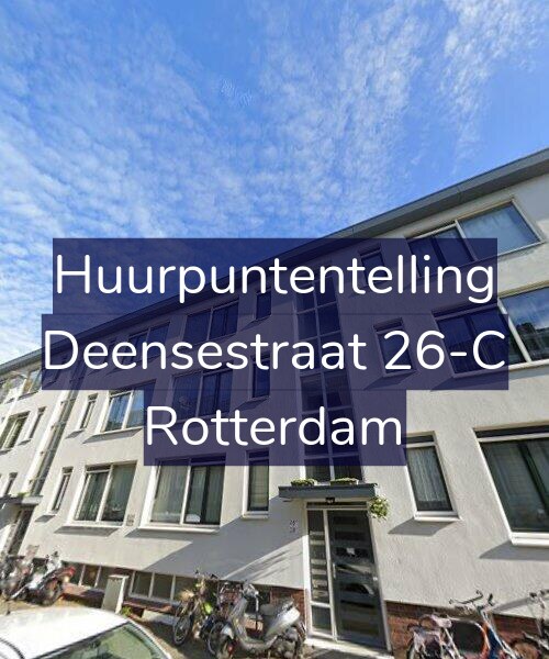 Foto gevel Huurpuntentelling voor Deensestraat 26-C, Rotterdam