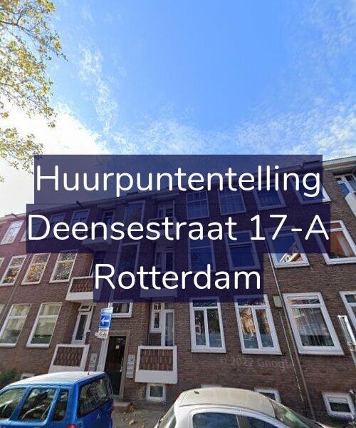 Foto gevel Huurpuntentelling voor Deensestraat 17-A, Rotterdam
