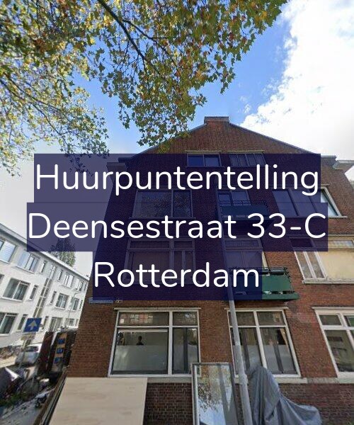 Foto gevel Huurpuntentelling voor Deensestraat 33-C, Rotterdam