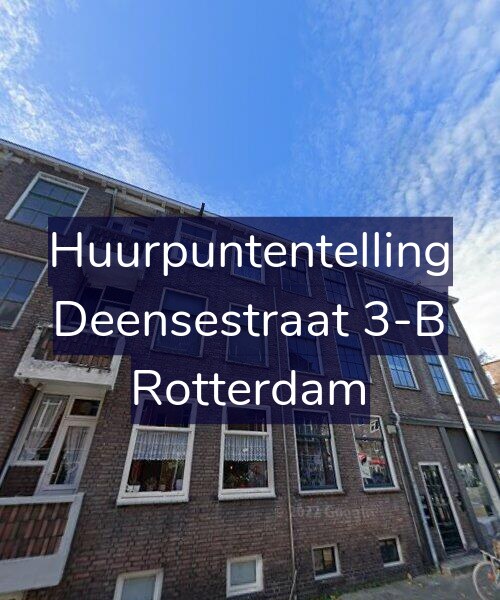 Foto gevel Huurpuntentelling voor Deensestraat 3-B, Rotterdam