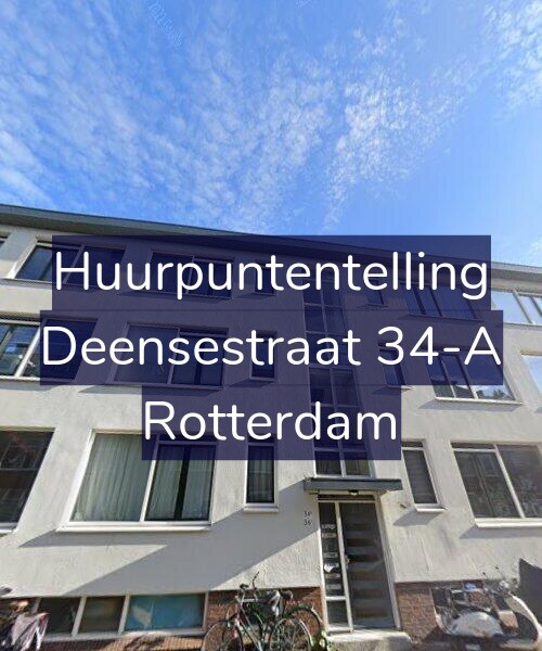 Foto gevel Huurpuntentelling voor Deensestraat 34-A, Rotterdam