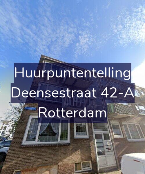 Foto gevel Huurpuntentelling voor Deensestraat 42-A, Rotterdam