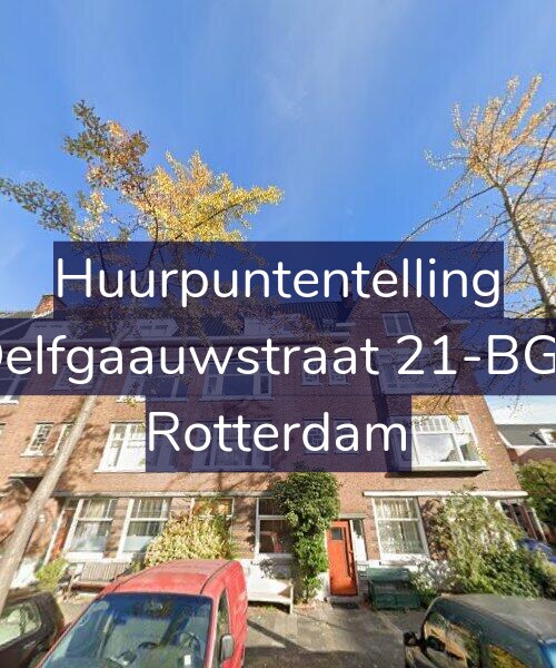 Foto gevel Huurpuntentelling voor Delfgaauwstraat 21-BGL, Rotterdam
