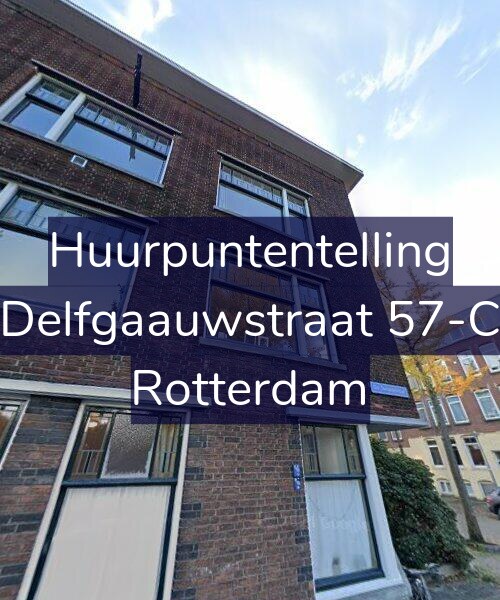 Foto gevel Huurpuntentelling voor Delfgaauwstraat 57-C, Rotterdam