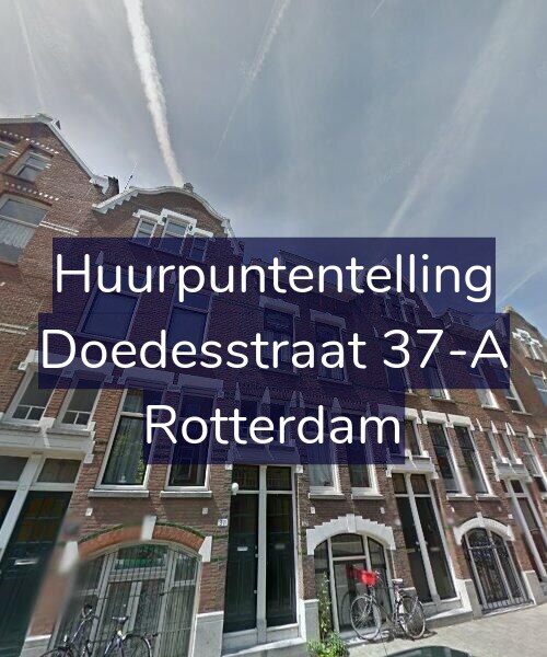 Foto gevel Huurpuntentelling voor Doedesstraat 37-A, Rotterdam