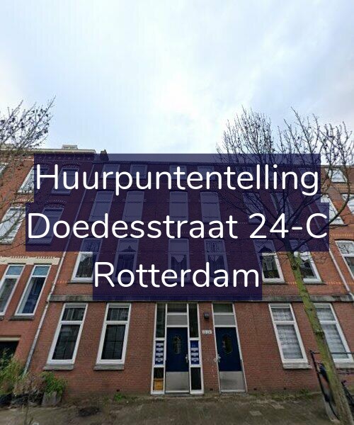 Foto gevel Huurpuntentelling voor Doedesstraat 24-C, Rotterdam