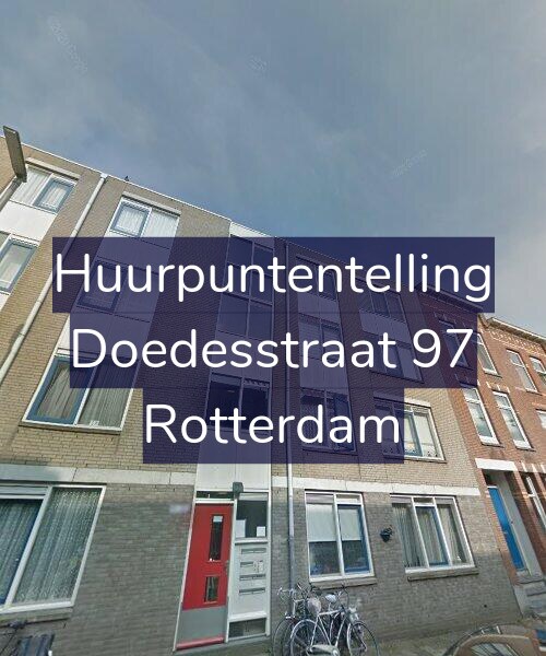 Foto gevel Huurpuntentelling voor Doedesstraat 97, Rotterdam