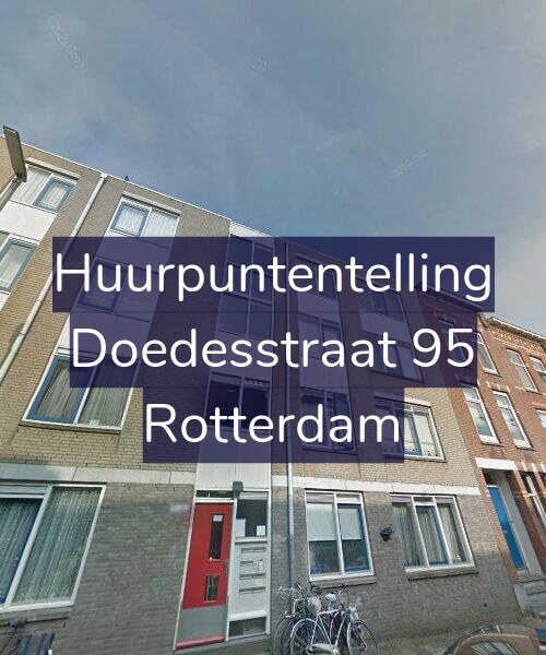 Foto gevel Huurpuntentelling voor Doedesstraat 95, Rotterdam