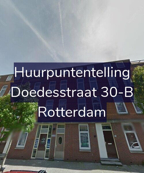 Foto gevel Huurpuntentelling voor Doedesstraat 30-B, Rotterdam