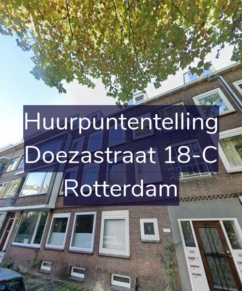 Foto gevel Huurpuntentelling voor Doezastraat 18-C, Rotterdam