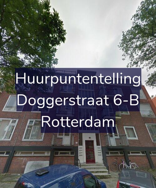 Foto gevel Huurpuntentelling voor Doggerstraat 6-B, Rotterdam