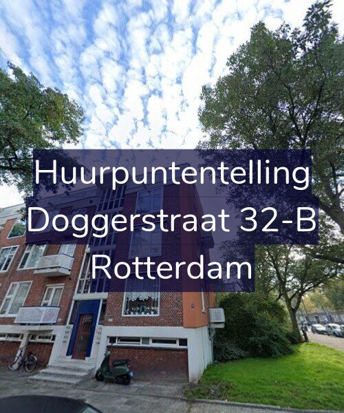 Foto gevel Huurpuntentelling voor Doggerstraat 32-B, Rotterdam