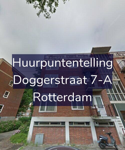 Foto gevel Huurpuntentelling voor Doggerstraat 7-A, Rotterdam