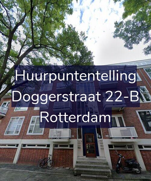 Foto gevel Huurpuntentelling voor Doggerstraat 22-B, Rotterdam