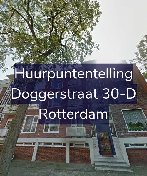 Foto gevel Huurpuntentelling voor Doggerstraat 30-D, Rotterdam
