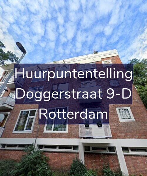 Foto gevel Huurpuntentelling voor Doggerstraat 9-D, Rotterdam