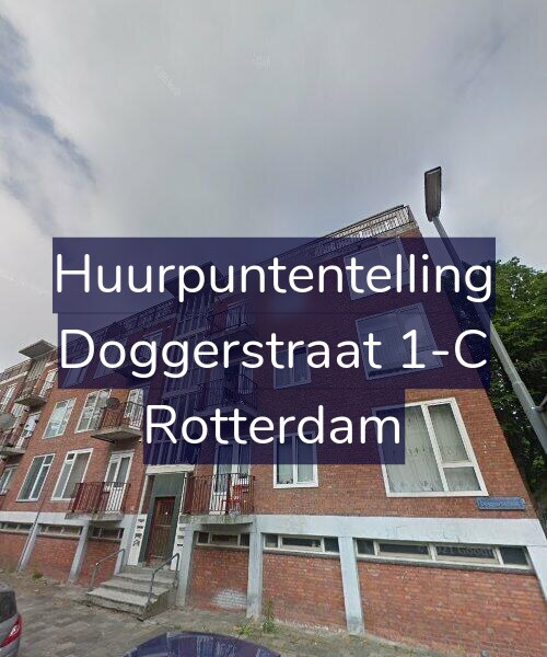 Foto gevel Huurpuntentelling voor Doggerstraat 1-C, Rotterdam