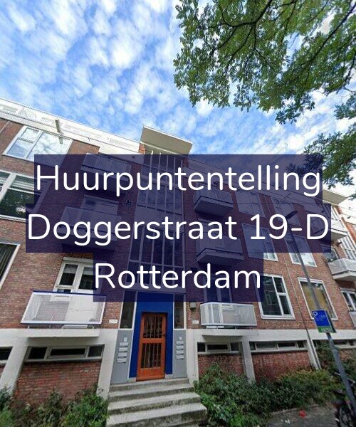 Foto gevel Huurpuntentelling voor Doggerstraat 19-D, Rotterdam