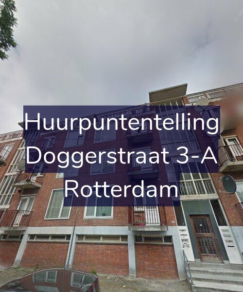 Foto gevel Huurpuntentelling voor Doggerstraat 3-A, Rotterdam