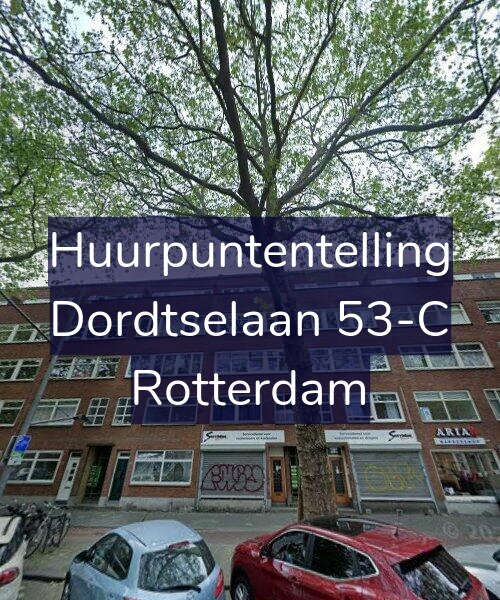 Foto gevel Huurpuntentelling voor Dordtselaan 53-C, Rotterdam