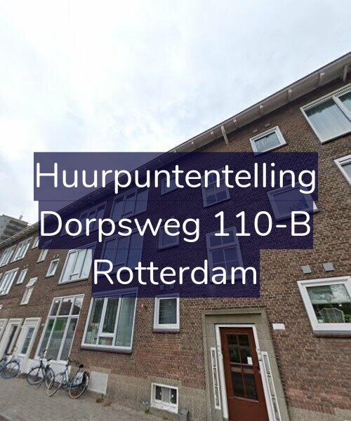 Foto gevel Huurpuntentelling voor Dorpsweg 110-B, Rotterdam