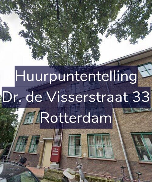 Foto gevel Huurpuntentelling voor Dr. de Visserstraat 33, Rotterdam