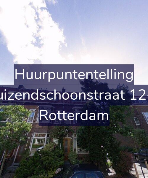 Foto gevel Huurpuntentelling voor Duizendschoonstraat 12-A, Rotterdam
