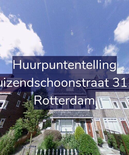 Foto gevel Huurpuntentelling voor Duizendschoonstraat 31-A, Rotterdam