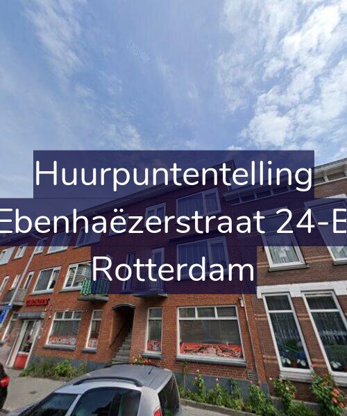 Foto gevel Huurpuntentelling voor Ebenhaëzerstraat 24-B, Rotterdam