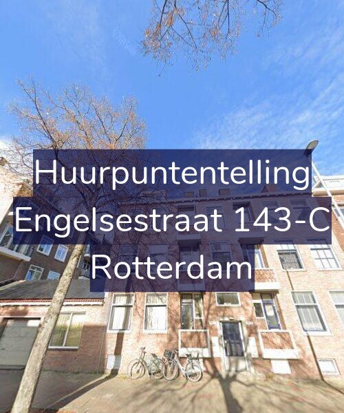 Foto gevel Huurpuntentelling voor Engelsestraat 143-C, Rotterdam