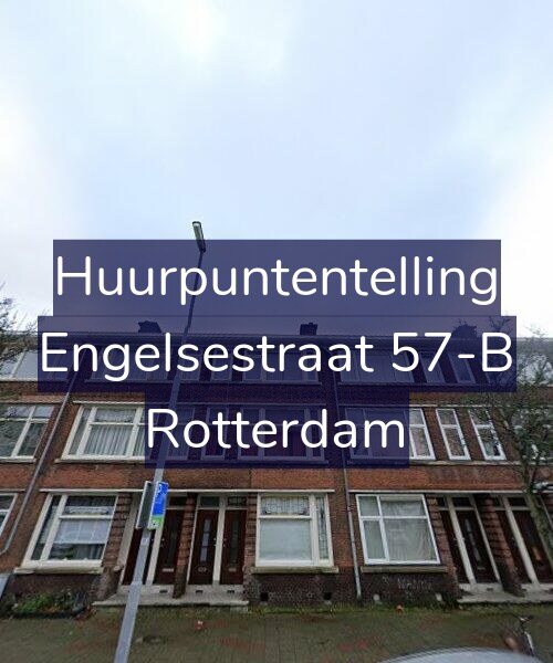 Foto gevel Huurpuntentelling voor Engelsestraat 57-B, Rotterdam