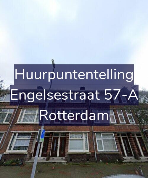Foto gevel Huurpuntentelling voor Engelsestraat 57-A, Rotterdam