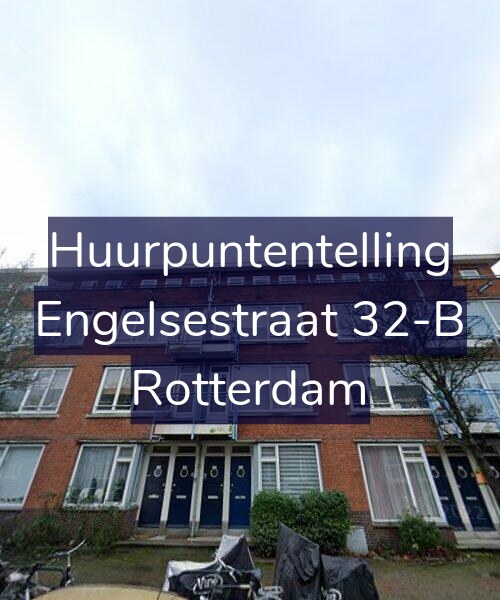 Foto gevel Huurpuntentelling voor Engelsestraat 32-B, Rotterdam