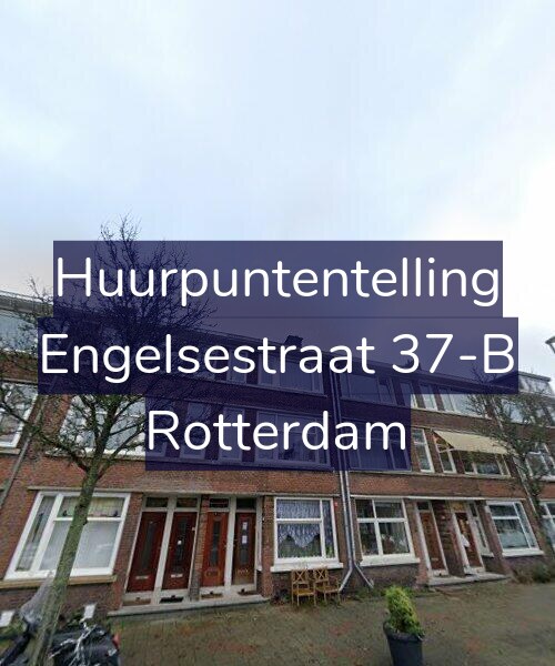 Foto gevel Huurpuntentelling voor Engelsestraat 37-B, Rotterdam