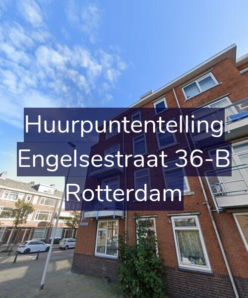 Foto gevel Huurpuntentelling voor Engelsestraat 36-B, Rotterdam