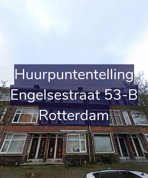 Foto gevel Huurpuntentelling voor Engelsestraat 53-B, Rotterdam