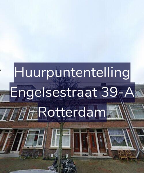 Foto gevel Huurpuntentelling voor Engelsestraat 39-A, Rotterdam