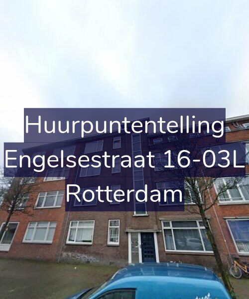 Foto gevel Huurpuntentelling voor Engelsestraat 16-03L, Rotterdam