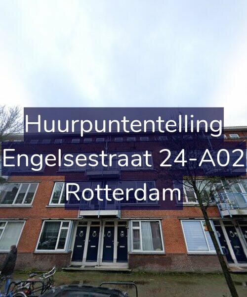 Foto gevel Huurpuntentelling voor Engelsestraat 24-A02, Rotterdam