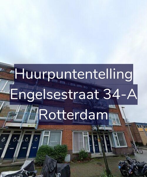 Foto gevel Huurpuntentelling voor Engelsestraat 34-A, Rotterdam