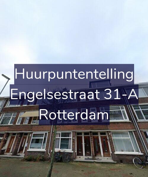 Foto gevel Huurpuntentelling voor Engelsestraat 31-A, Rotterdam