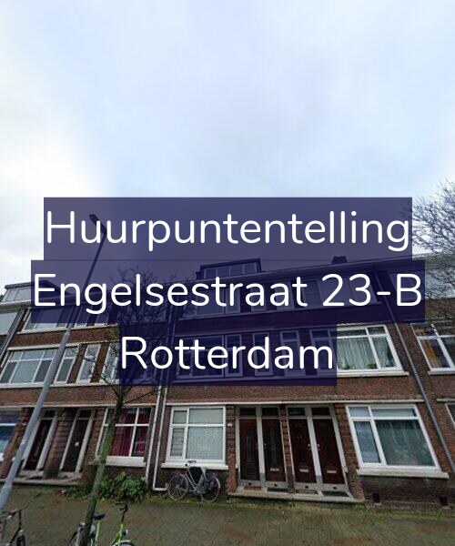 Foto gevel Huurpuntentelling voor Engelsestraat 23-B, Rotterdam