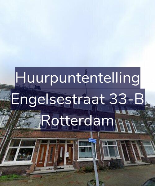 Foto gevel Huurpuntentelling voor Engelsestraat 33-B, Rotterdam